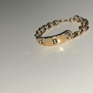 Monogram B Bracelet Fashion. Jewelry